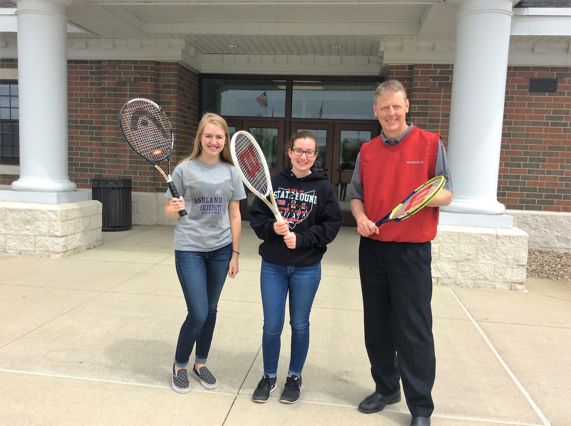 RCCS donates tennis racquets and fishing poles to youth programs    
