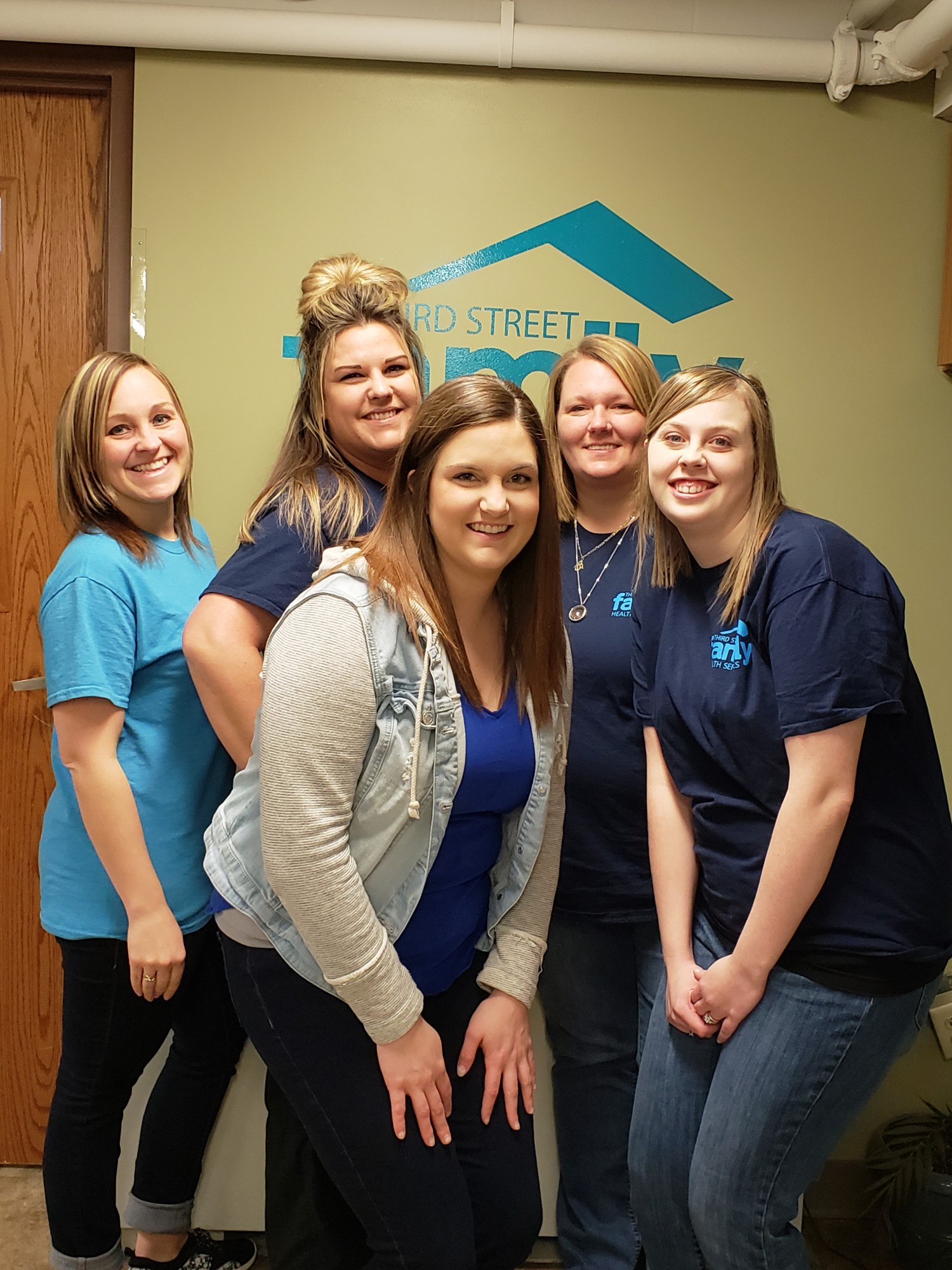 Third Street Family Health Services  Wear Blue to Work 2018