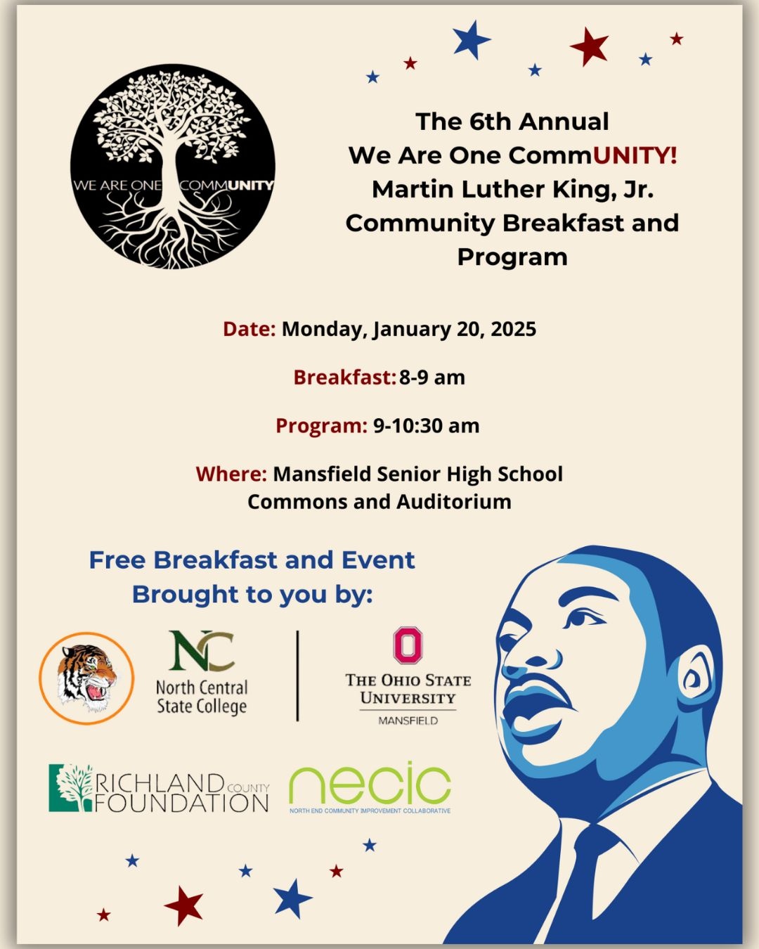 6th Annual We Are One CommUNITY MLK Celebration 